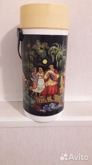 Термос СССР палех
