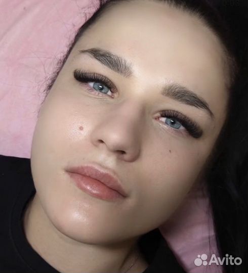 Наращивание ресниц и снятие