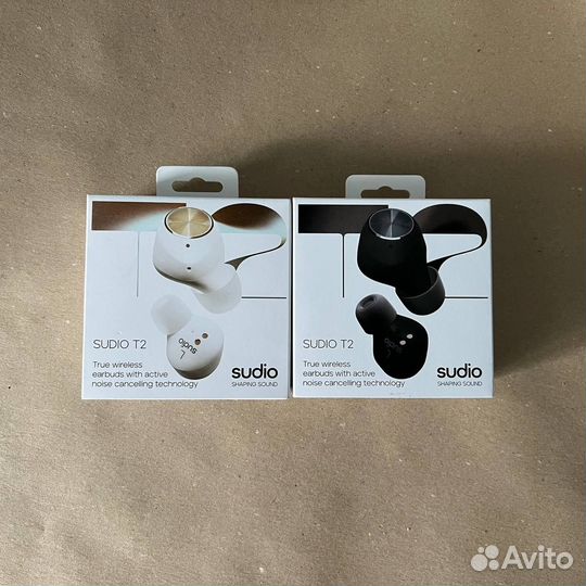 TWS наушники с микрофоном Sudio T2 (новые)