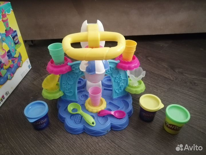 Набор Play Doh Фабрика мороженого с пластилином
