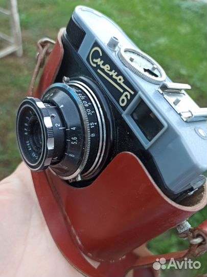 Фотоаппарат смена 6 в чехле