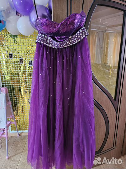 Вечернее платье 48 50 размера в пол