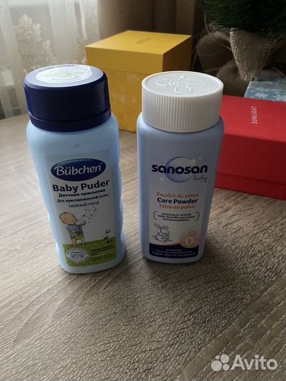 Детская присыпка Sanosan новая