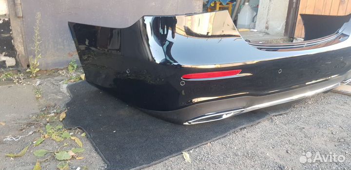 Mercedes E W213 рестайлинг бампер задний AMG