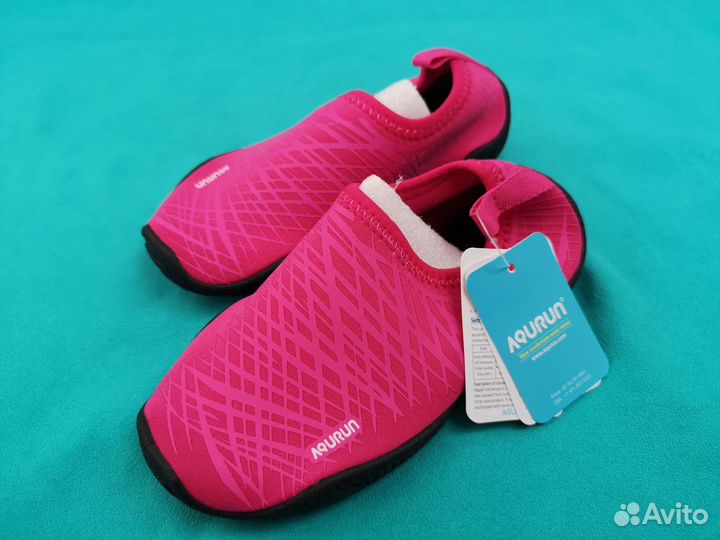 Тапки пляжные Aqurun Edge Pink розовый, р.28-30