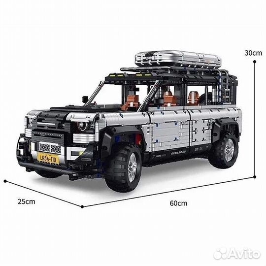 Кoнcтpуктоp Ленд Ровер Land Rover Defender 10620