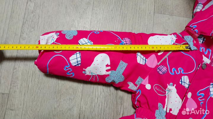 Зимний комбинезон для девочки 98