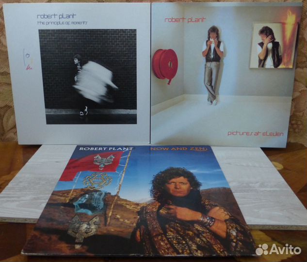 Robert Plant (Led Zeppelin) LP 1982,1983,1988г