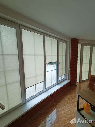 Рулонные шторы на заказ. Замер и установка