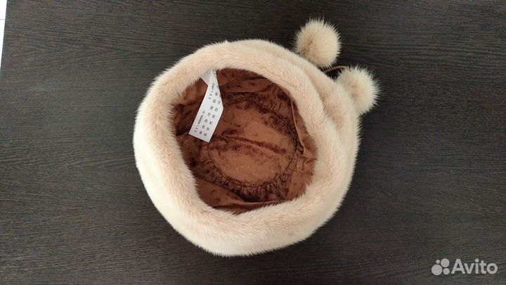 Шапка норка новая зимняя женская