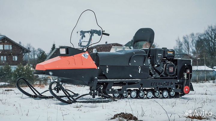Миниснегоход Бурлак Егерь FOX-M 20 лс