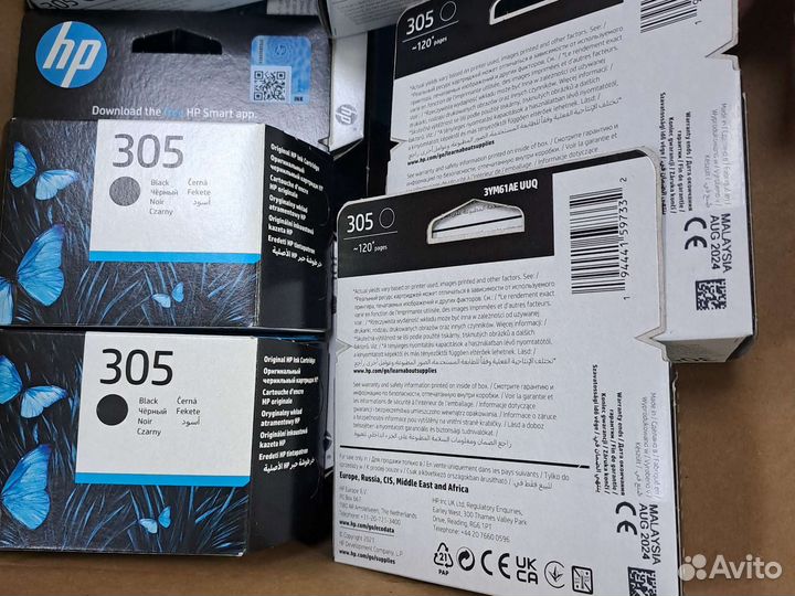 Картридж hp 305 Black