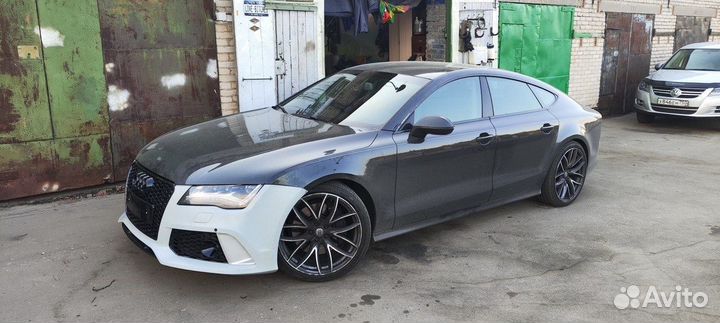 Бампер RS7 Audi A7 C7 дорестайлинг