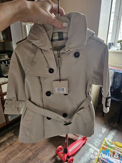 Детский тренч Burberry