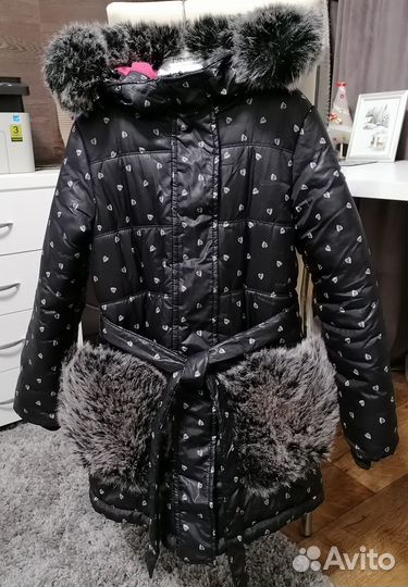 Пальто зимнее для девочки