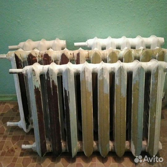 Чугунные батареи бу