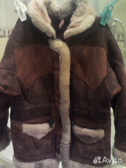 Дубленка и вязанная Кофта