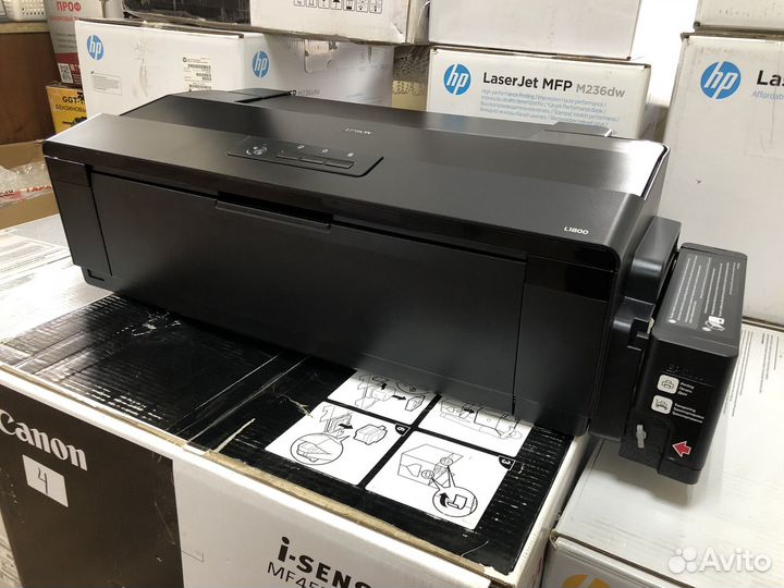 Принтер струйный Epson L1800, цветн., A3