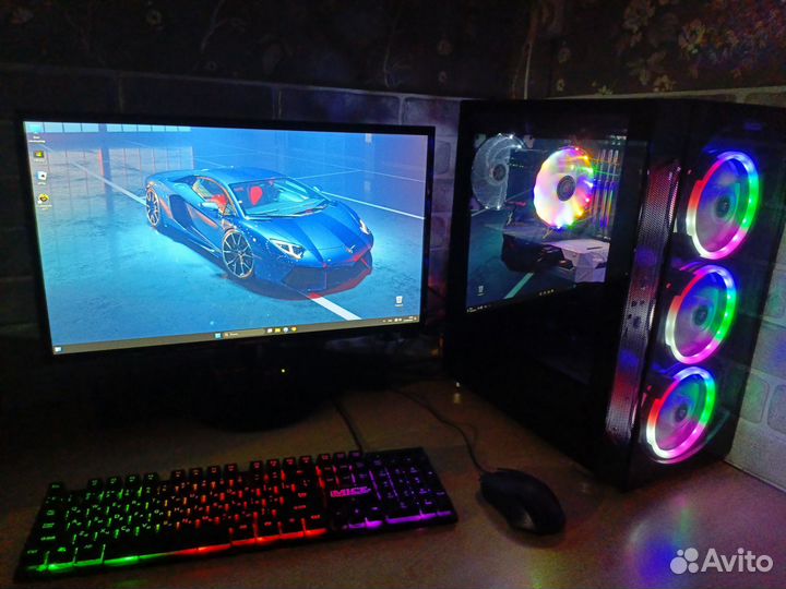 Игровой компьютер с RTX 3060 12GB