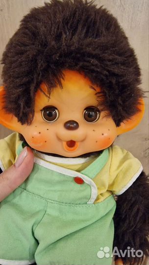 Обезьянка Monchhichi спящие глазки 25см