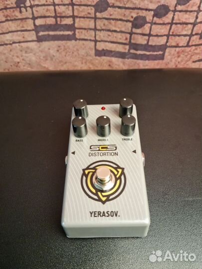 Гитарная педаль Yerasov Distortion SCS HD 10