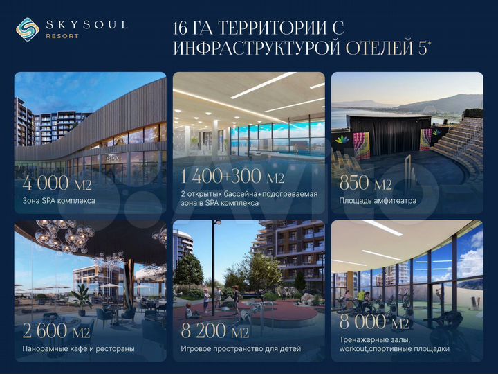 1-к. апартаменты, 41,5 м², 6/14 эт.