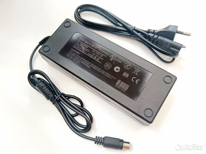 Блок питания 12V 10A 4pin для NAS, POS