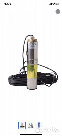 Скважинный насос водолей бцпэ 0,5-40