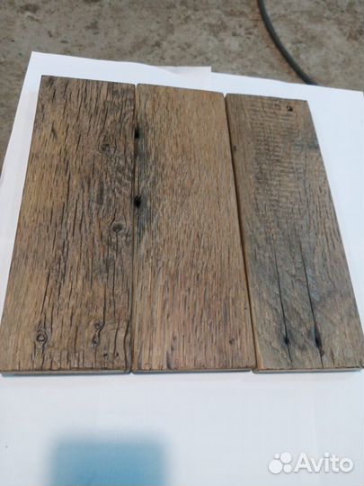 Старые дубовые доски для стеновых панелей