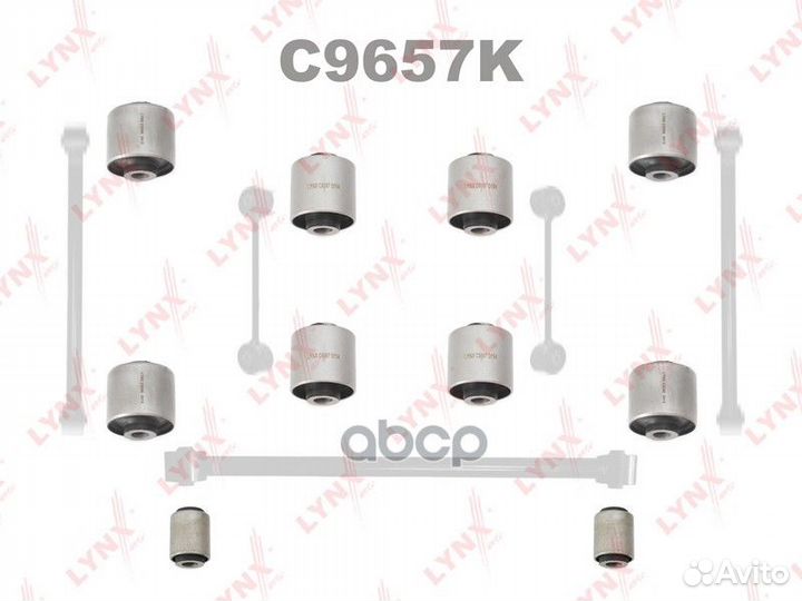 Комплект сайлентблоков / Рычагов / Зад. подв
