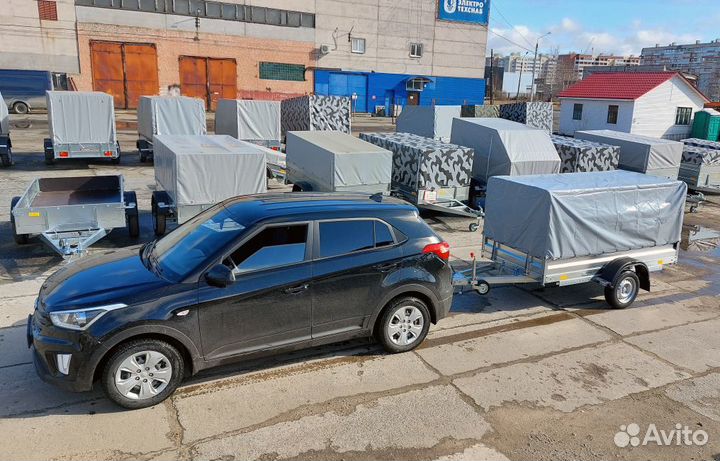 Прицеп 2500х1260х1000 с подрамником