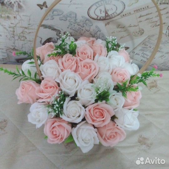 Мыльные букеты