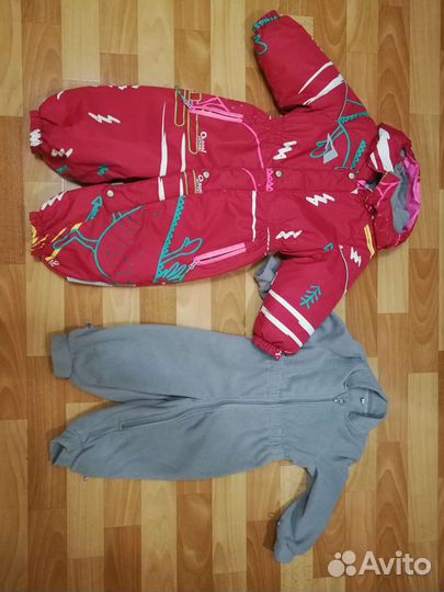 Зимний комбинезон для девочки