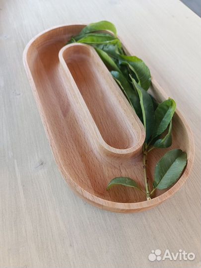 Менажница деревянная Бук