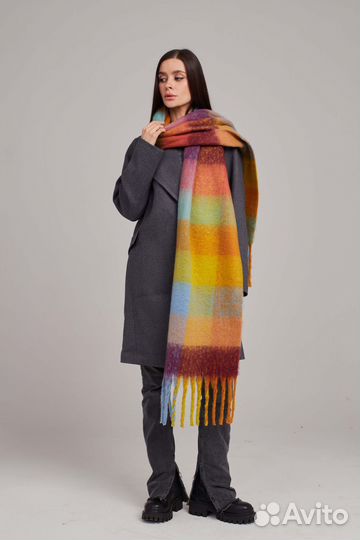 Женский теплый платок