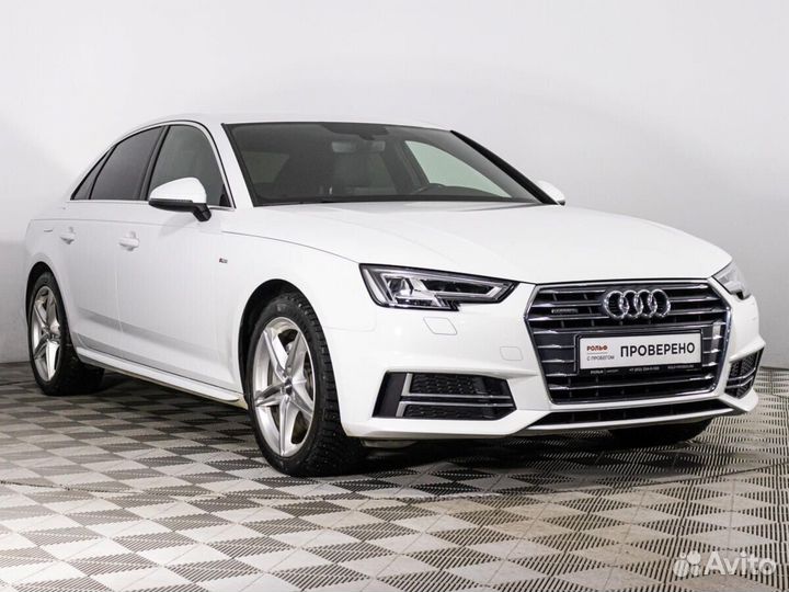 Audi A4 2.0 AMT, 2017, 168 584 км