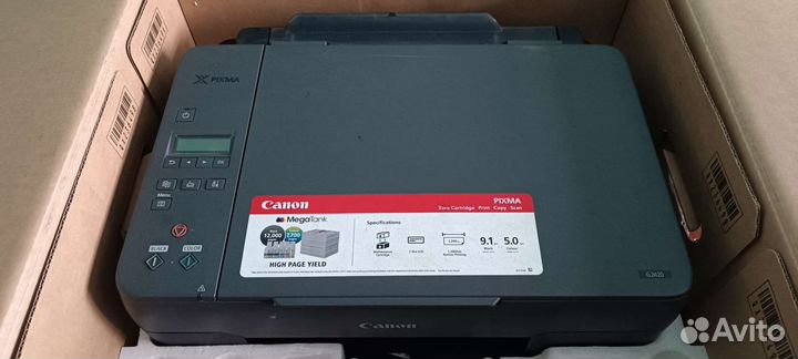 Цветной струйный мфу принтер с снпч