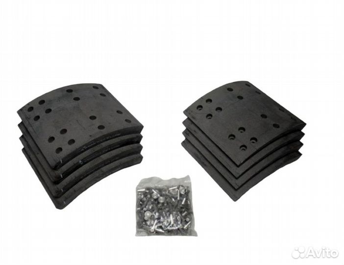 Камаз Накладка торм.прицепа сзап L1 (12т) (к-т 2