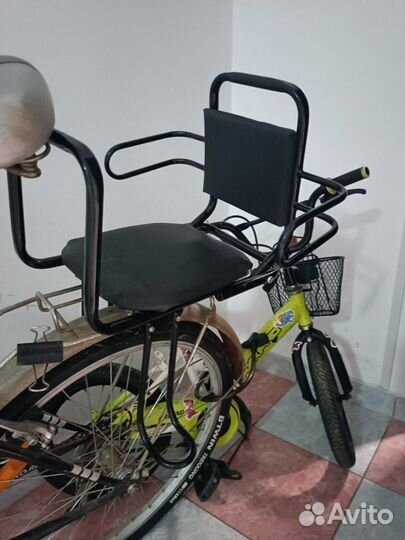 Детское сидение (кресло ) на багажник велосипеда
