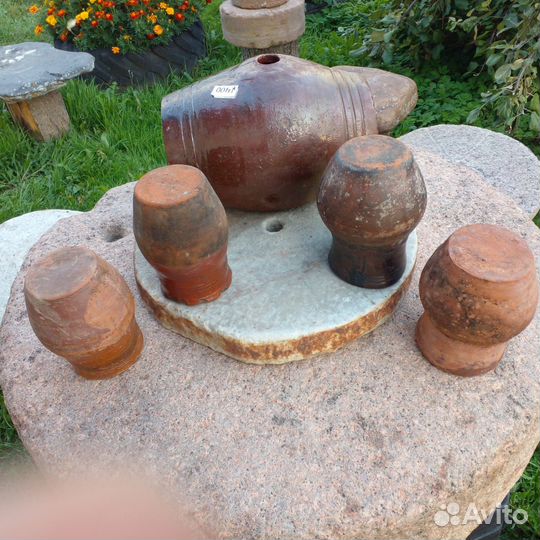 Крынка глина старинная Деревенский Быт