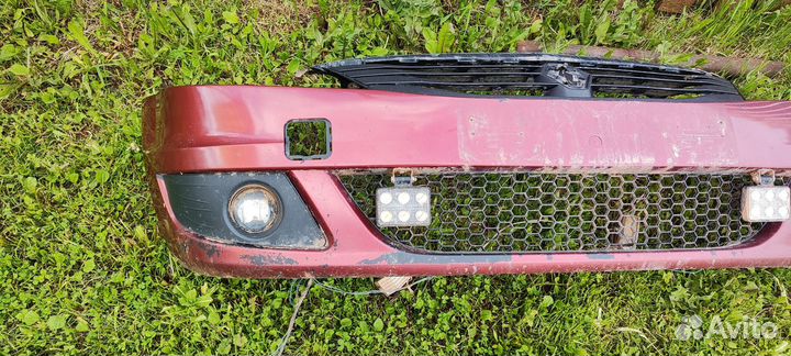 Бампер передний renault logan 1 фаза 2