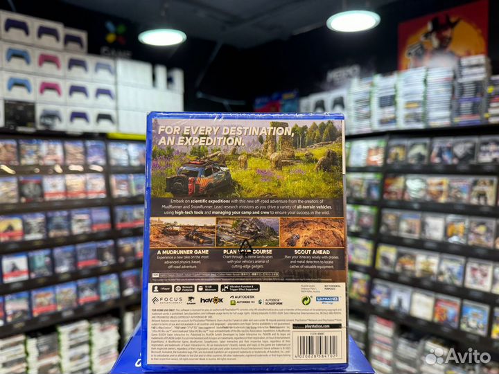 Игры для PS5: Expeditions: A MudRunner Game