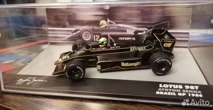 1:43 altaya Lotus 98 t