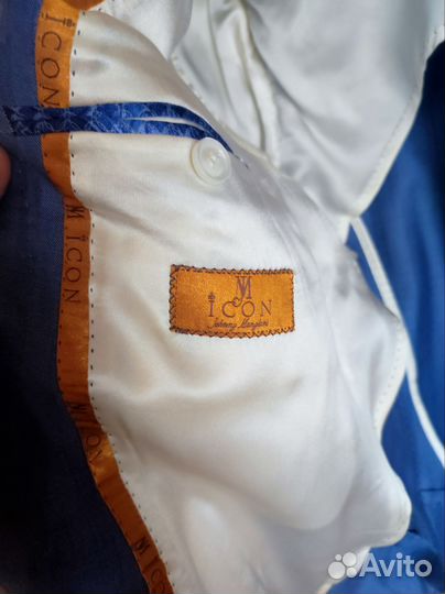 Пиджак мужской синий JM icon оригинал