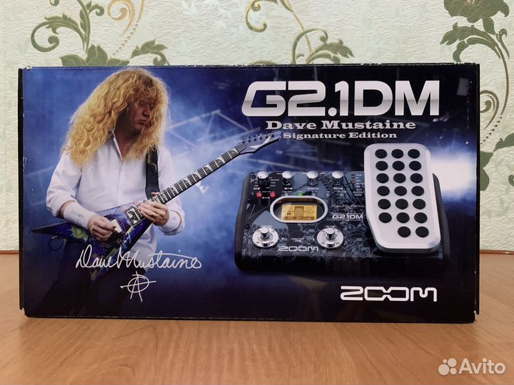 Легендарный гитарный процессор zoom G2.1DM