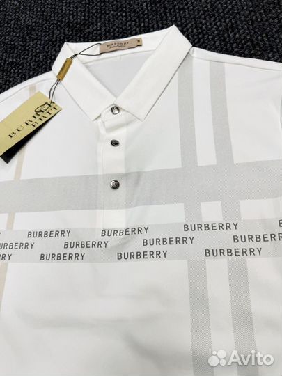 Стильное поло Burberry для прохладных дней