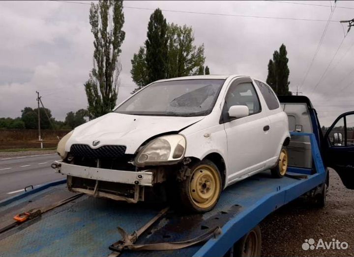 Toyota vitz купе разбор