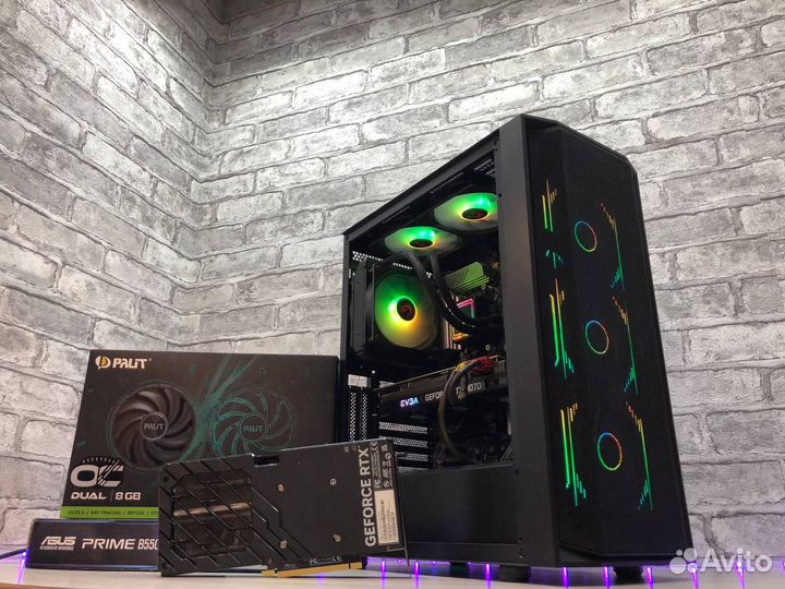 Игровой пк R7 5700X / RTX 4060 Ti / RAM 32