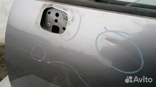 Дверь передняя левая renault scenic 3 (99U17EN01)