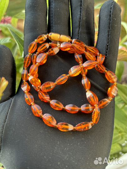 Бусы из янтаря